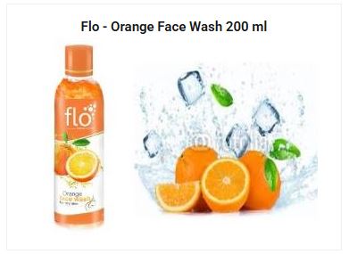 Flo - Orange Face Wash 200 ml